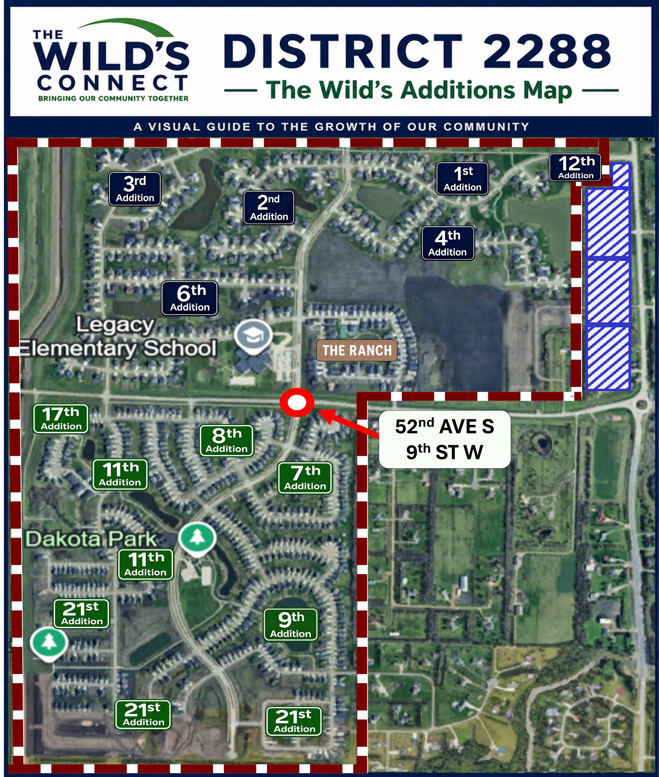 The Wild's additions map